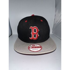 New Era‎ Personalized -9Fifty  MLB Boston Red Sox Snapback Baseball Cap -2-W SU